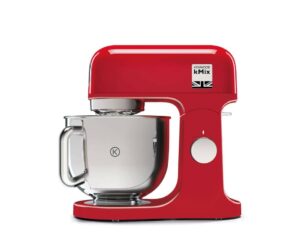 Kenwood kMix KMX750AR Küchenmaschine, 1000 W, 5 L Edelstahlschüssel, Patisserie-Set, Rot