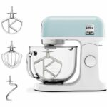 Kenwood kMix KMX754APB Küchenmaschine, 1000 W, 5 L Glasschüssel, Patisserie-Set, Pastellblau