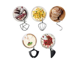 Kenwood KVC7300S Küchenmaschine mit 4,6 L Schüssel, legiertem Stahlgehäuse, Silber – Bild 5