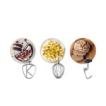 Kenwood Chef XL KVL4100S Küchenmaschine, 1200 W, 6,7 L Edelstahlschüssel, Patisserie-Set, Silber – Bild 7