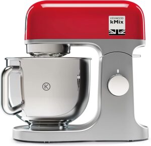 Kenwood kMix KMX750RD Küchenmaschine, 1000 W, 5 L Edelstahlschüssel, Patisserie-Set, Rot – Bild 8