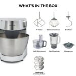 Kenwood Prospero+ KHC29A.J0WH Küchenmaschine, 4,3 L Schüssel, Knethaken, Mixer und Zitruspresse – Bild 7