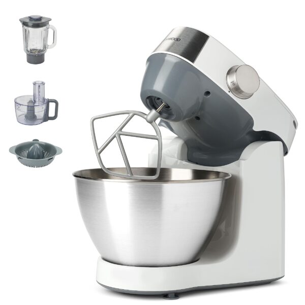 Kenwood Prospero+ KHC29A.J0WH Küchenmaschine, 4,3 L Schüssel, Knethaken, Mixer und Zitruspresse