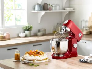 Kenwood kMix KMX750AR Küchenmaschine, 1000 W, 5 L Edelstahlschüssel, Patisserie-Set, Rot – Bild 3