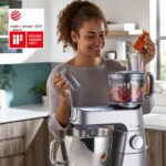 Kenwood Titanium Chef Baker XL Küchenmaschine, 1200 W, 7 L + 5 L Schüsseln, Silber – Bild 9