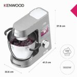 Kenwood Cooking Chef XL KCL95.424SI Küchenmaschine, 6,7 L Schüssel, Kochfunktion und integrierte Waage – Bild 5
